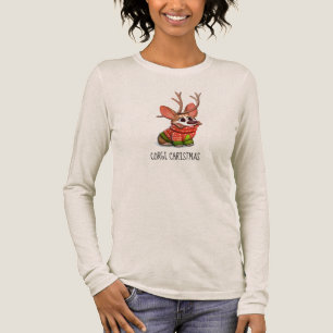 T-shirt En Tri-matière Noël de Chien de Corgi