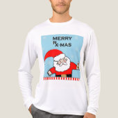 T-shirt En Tri-matière Noël du pharmacien (Recto)