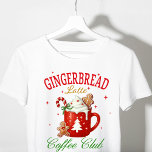 T-shirt En Tri-matière Noël Gingerbread Latte Coffee Club Festival<br><div class="desc">Christmas Gingerbread Latte Coffee Club Festive Holiday Tri-Blend Shirt présente une tasse de café rouge accentuée avec du pain d'épices et des sucres de canne avec le texte "Gingerbread Latte Coffee Club" dans la typographie de script moderne. Parfait pour les cadeaux de Noël, fêtes de Noël et fêtes de fin...</div>
