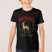 T-shirt En Tri-matière Noël Pôle Nord Social Club Reindeer (Recto)