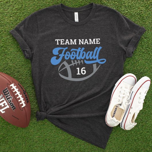 T-shirt En Tri-matière Nom et numéro du joueur de football personnalisé n