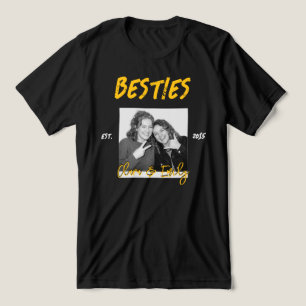 T-shirt En Tri-matière Noms et année de meilleures amies sur photo person
