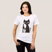 T-shirt En Tri-matière Nomu Neko - L'Ultimate Wine Cat (Recto plein)