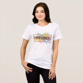 T-shirt En Tri-matière Non-conformité (Recto plein)