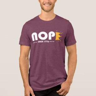 T-shirt En Tri-matière Non depuis 1776 Pas de rois Drôle