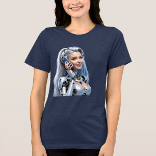 T-shirt En Tri-matière Non, nous n'avons pas encore parlé" - Femme futuri