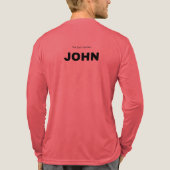 T-shirt En Tri-matière Not Just Another JOHN (Verso)