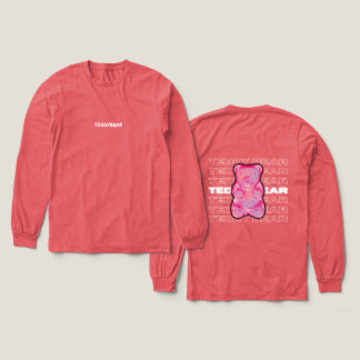 T-shirt En Tri-matière Nounours Graphic Casualwear chemise à manches long