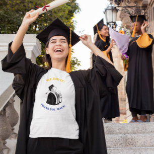 T-SHIRT  EN TRI-MATIÈRE NOUS L'AVONS FAIT ! MERCI JESUS ! DIPLÔME