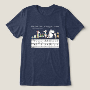 T-shirt En Tri-matière NOUS POISSONS EWE A MARE EGRETS MOOSE Sandra Boynt