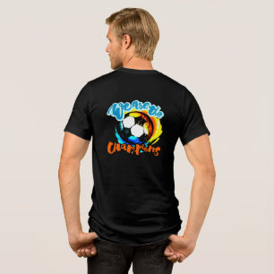 T-shirt En Tri-matière Nous sommes les champions Graphique de ballon de f