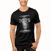 "Nouvel An 2025 Bella Canvas Mens Black Tshirt"