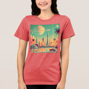 T-shirt En Tri-matière Nouvelle Floride Futuriste Atomique