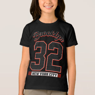 T-shirt En Tri-matière Nouvelle typographie graphique athlétique de Brook