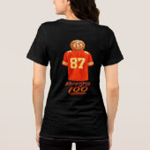 T-shirt En Tri-matière Numerology It Adds Up: Keeping It 100 (Verso)