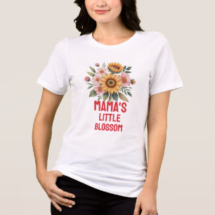 T-shirt En Tri-matière Nursery Tournesol Coloré Inspiré de la Nature