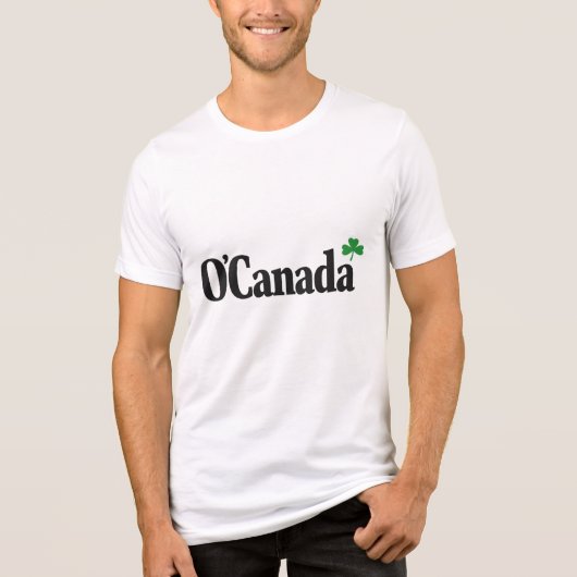 T-shirt En Tri-matière O’Canada St Patrick’s Shirt (Recto)