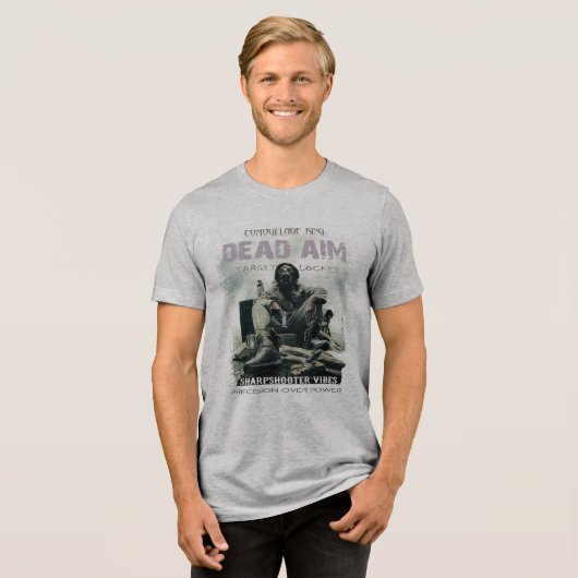 T-shirt En Tri-matière Objectif mort (Recto plein)