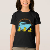T-shirt En Tri-matière Obtenir Mes Canards De Croisière Dans Une Rangée (Recto)