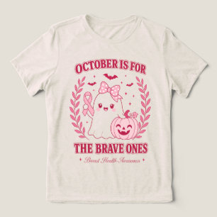 T-shirt En Tri-matière Octobre de sensibilisation au cancer du sein Hallo