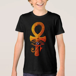 T-shirt En Tri-matière Œil d'Horus Ankh Égyptien Symbole Ancien Protéger