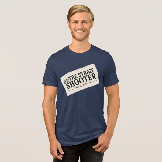 T-shirt En Tri-matière Official Strait Shooter News Style (Recto plein)