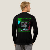 T-shirt En Tri-matière Offline Is The New Luxury (Verso complet)