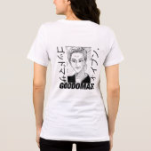 T-SHIRT  EN TRI-MATIÈRE OG MOMOKO TÊTE BLANCHE TEE RETOUR VUE (Verso)