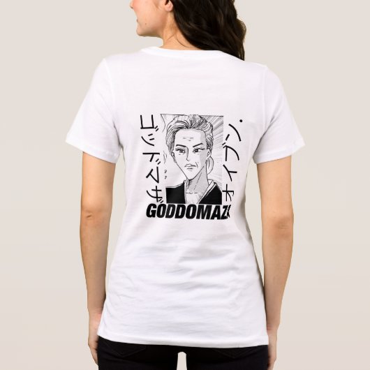 T-SHIRT  EN TRI-MATIÈRE OG MOMOKO TÊTE BLANCHE TEE RETOUR VUE (Verso)