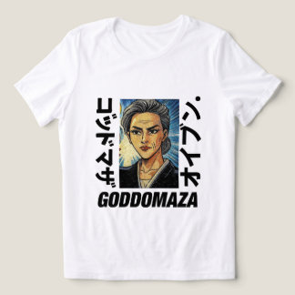 T-SHIRT EN TRI-MATIÈRE OG MOMOKO TÊTE COULEUR AVANT VUE TEXTE BOLD