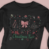 T-shirt En Tri-matière Oh Christmas Tree Cute Holiday Shirt