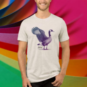 T-shirt En Tri-matière Oie canadienne gay AF