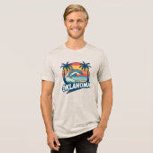 T-shirt En Tri-matière Oklahoma : Retraite en bord d'océan (Recto plein)
