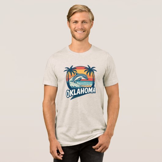 T-shirt En Tri-matière Oklahoma : Retraite en bord d'océan (Recto plein)