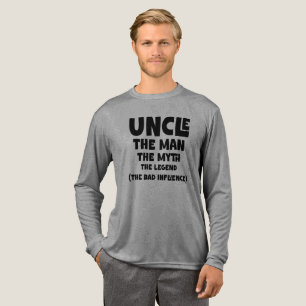 T-shirt En Tri-matière Oncle l'homme le mythe la légende