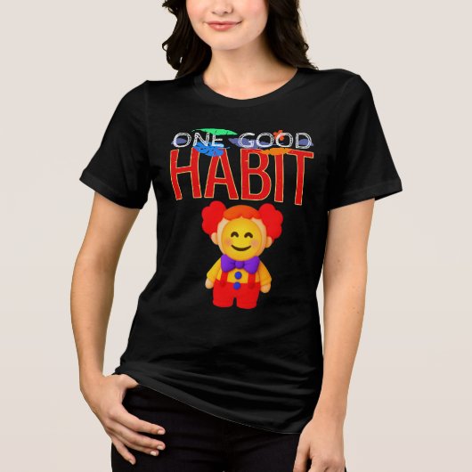 T-shirt En Tri-matière One Good Habit (Recto)