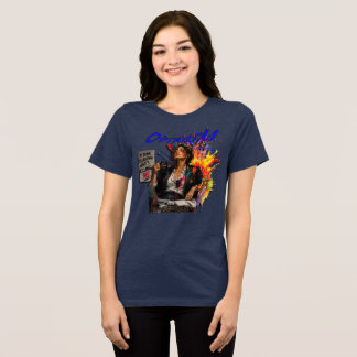 T-SHIRT EN TRI-MATIÈRE OPTIMISME