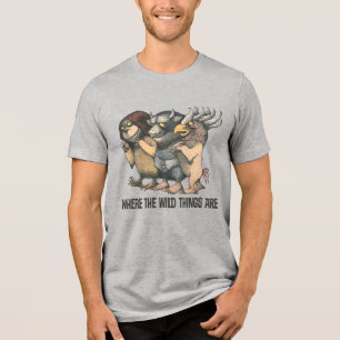 T-shirt En Tri-matière Où sont les monstres Créatures