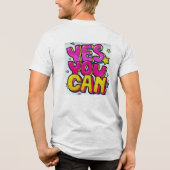 T-SHIRT  EN TRI-MATIÈRE OUI, 👕 (Verso)