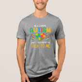 T-shirt En Tri-matière Oui J'Ai Un T-shirt Autisme Design (Recto)