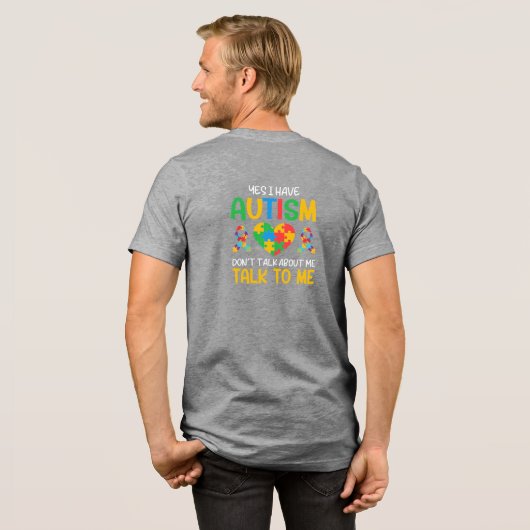 T-shirt En Tri-matière Oui J'Ai Un T-shirt Autisme Design (Évier)