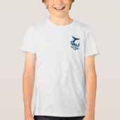 T-shirt En Tri-matière Our World Whale Tail Ocean Conservation (Recto)
