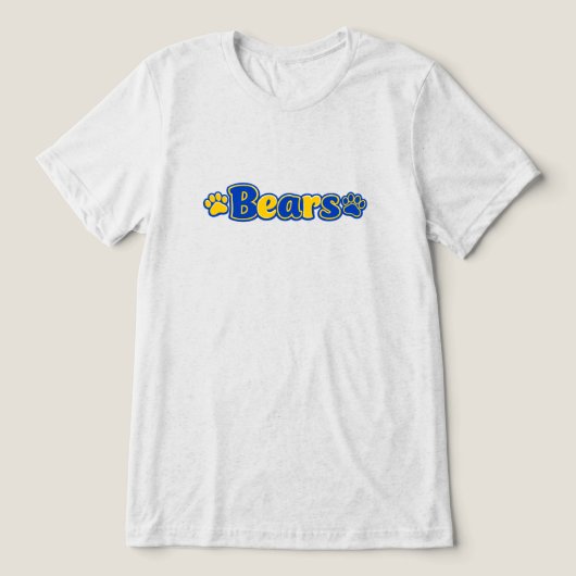 T-shirt En Tri-matière Ours (Design Recto)