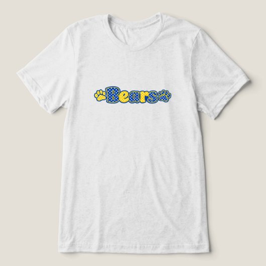 T-shirt En Tri-matière Ours (Design Recto)