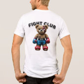 T-shirt En Tri-matière Ours en peluche avec gants de boxe (Verso)