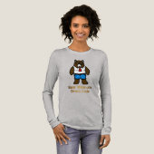 T-shirt En Tri-matière Ours Minimum Funky Office Pun Art (Recto complet)