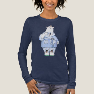 T-shirt En Tri-matière Ours polaire de Noël en pyjama