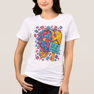 T-shirt En Tri-matière Out Office Forever : Mailbox Meltdown