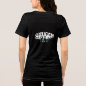 T-shirt En Tri-matière Oxygen – Just Try It | Funny Science-Inspire Tee (Verso)