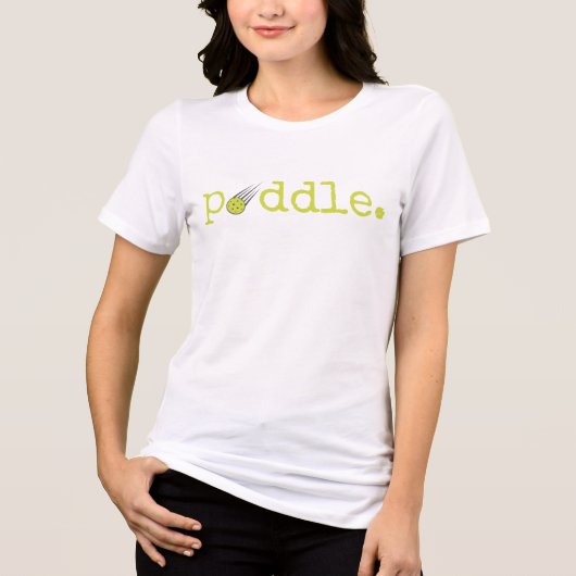 T-shirt En Tri-matière Paddle. Winning Team (Recto)
